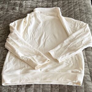 NWT OGL Women's Cream Turtleneck Top Lrg